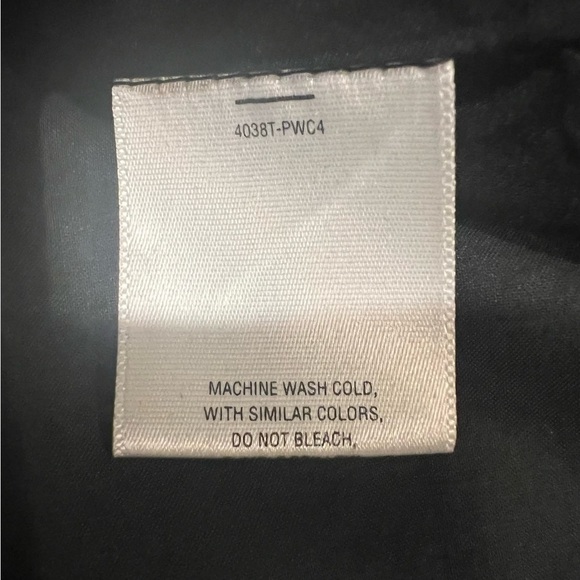 Apostrophe snap closure Black And White coat jacket Size 6 - Picture 7 of 7